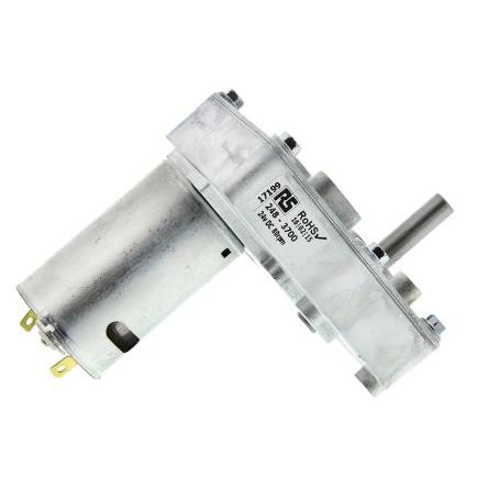 Mellor Electric Stejnosměrný převodový motor, řada: UBD 24V dc S převodem 80rpm 1.5 Nm 2.9 W 8 mm 120mA