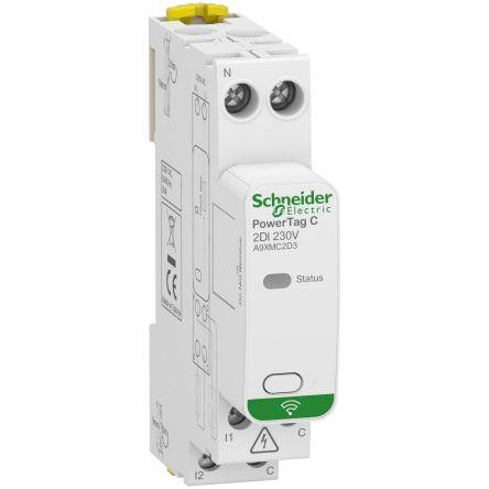 Schneider Electric Komunikační modul jističe, rozsah: PowerTag, 2mA, rozsah: Power Tag, 3 W, Lišta DIN, Kabelový, IP40,