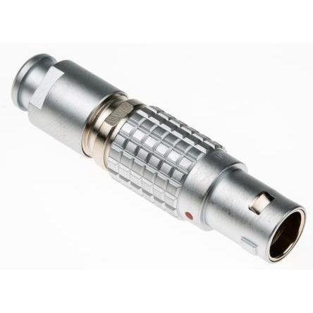 Kulatý konektor, počet kontaktů: 10, Kabel, velikost: 12 mm LEMO, pohlaví kontaktu: Vnější, orientace těla: Rovný