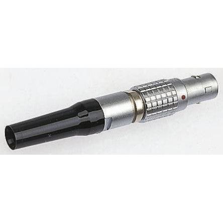 Kulatý konektor, počet kontaktů: 6, Kabel LEMO, pohlaví kontaktu: Vnitřní, orientace těla: Rovný Zásuvka, řada: 1B