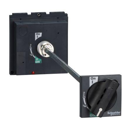 Otočná klika Černá, řada: Lv4 3 zámky, pro použití s: CVS400, CVS630, NSX400, NSX630 IP55 Schneider Electric