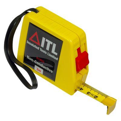 Pásmové měřidlo, délka: 3 m šířka lopatky 20 mm ITL Insulated Tools Ltd Metrické