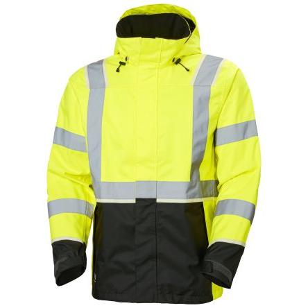 Helly Hansen 71185 Žlutá, Bílá, Zelená, Černá Unisex Reflexní plášť 3XL