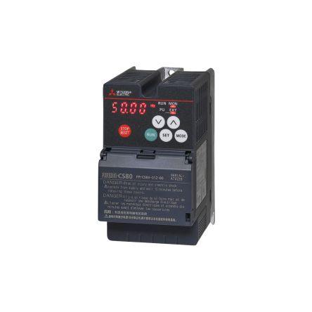 Měnič kmitočtu, řada: FR-CS80 400 W 3 120Hz 480V ac IP20 Mitsubishi Electric 4.2 A