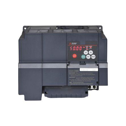 Měnič kmitočtu, řada: FR-CS80 5.5 kW 3 120Hz 480V ac IP20 Mitsubishi Electric 4.2 A