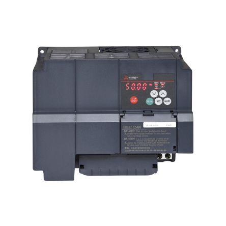 Měnič kmitočtu, řada: FR-CS80 7.5 kW 3 120Hz 480V ac IP20 Mitsubishi Electric 4.2 A