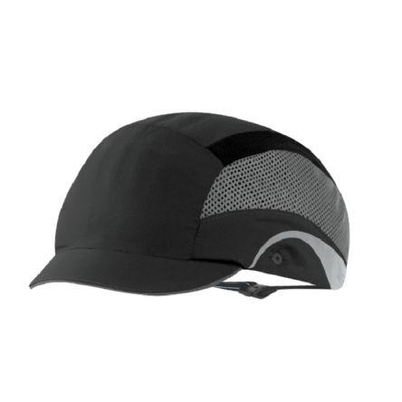 JSP Čepice s výztuhou, Černá V souladu s normou EN 812 <135g, 4 x 12 Joules EN812 Impact Resistance, KM 579403 BS EN