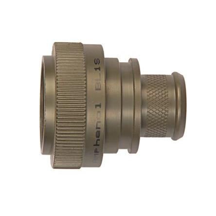 Kovový plášť pro kulaté konektory, řada: M85049 rozměr 19 mm, orientace těla: Rovný Amphenol Limited, pro použití s: