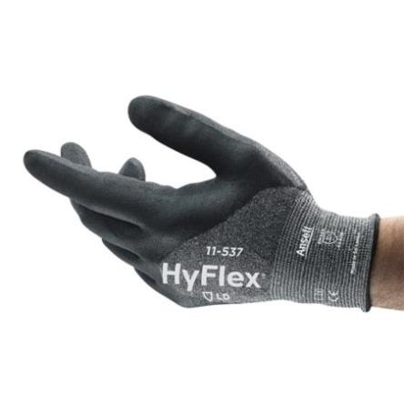 Ansell Rukavice odolné proti proříznutí Ne Černá REACH Laminát, HPPE, Nylon, Nylon, Spandex (podšívka) 4 2 4 Nitrilová
