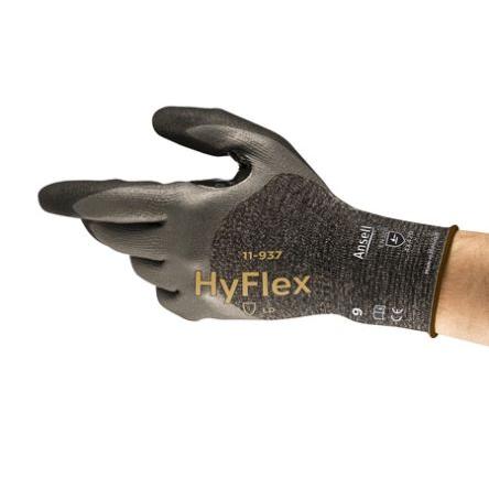 Ansell Pracovní rukavice Ne Černá REACH Nitril 4 2 4 Nitril Ne Ne 8 11-937
