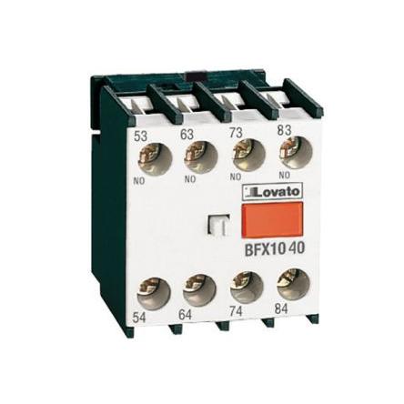 Lovato Pomocný kontakt 4 NC 4 Přední montáž, rozsah: BFX10 10 A