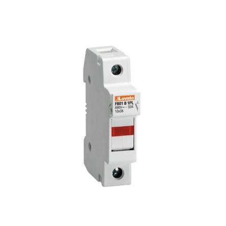 Držák pojistek 32A 690V ac Lovato 10 x 38 mm 1pólový