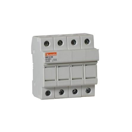 Držák pojistek 32A 690V ac Lovato 10 x 38 mm 3pólový
