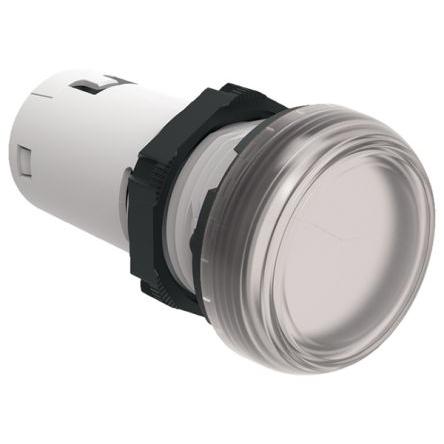 Lovato Kontrolka, řada: LPML Montáž do panelu LED Průhledné, průměr výřezu: 22 mm IP67, IP69K, IP66 Kulatý 120V
