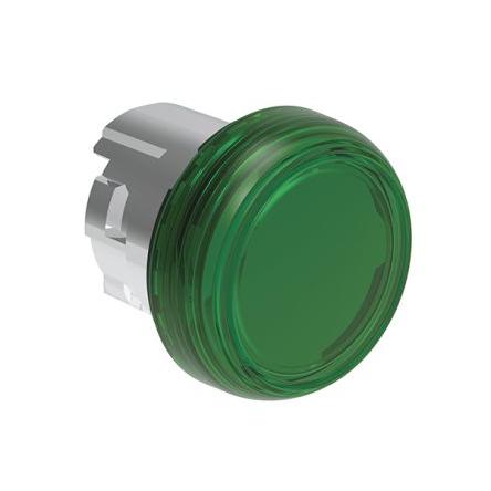 Lovato Hlava tlačítka, řada: LPSL Zelená, průměr výřezu: 29.5 mm IP69K, IP66, IP67