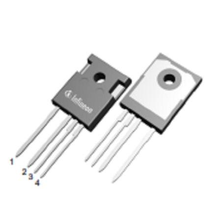 řada: IMZA MOSFET IMZA120R014M1HXKSA1 N-kanálový 225 A 75 V Infineon, TO-247, počet kolíků: 4 kolíkový N