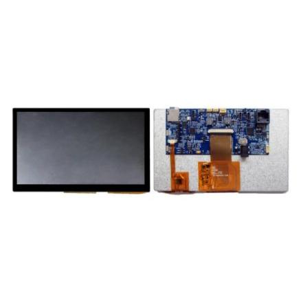 Modul displeje LCD IDM2040-7A 7 in Dotykový displej 800 x 480 pixelů podsvícení LED rozhraní FPC Bridgetek Kapacitní