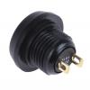 ITW Switches Miniaturní tlačítkový spínač, řada: 59 IP67 SPST Panel Okamžité 13.6 mm 400mA, barva LED: Čirá 125 V 125 V