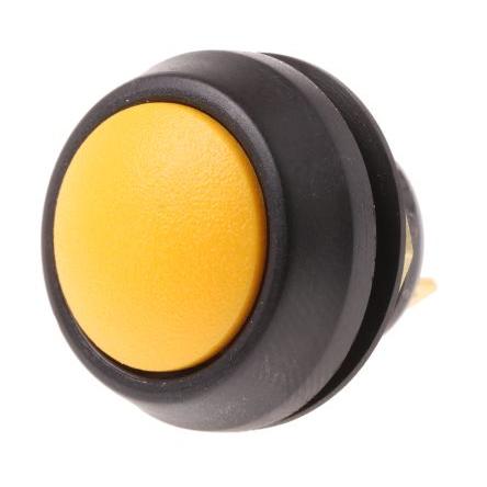 ITW Switches Miniaturní tlačítkový spínač, řada: 59 IP67 SPST Panel Okamžité 13.6 mm 400mA, barva LED: Čirá 125 V 125 V