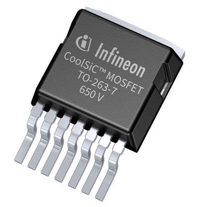 řada: IMBG MOSFET IMBG65R107M1HXTMA1 N-kanálový 64 A 75 V Infineon, TO-263, počet kolíků: 7 kolíkový N
