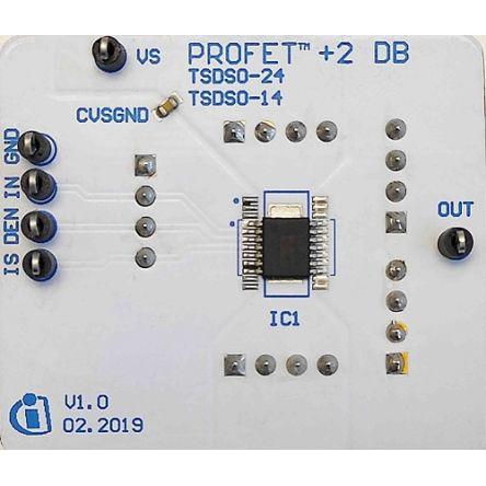 Vyhodnocovací deska BTS70012-1ESP DAUGHBD Snímání proudu high-side Infineon, pro použití s: Základní deska PROFET™+2 12V