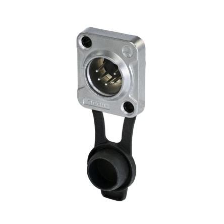Re-An Products Konektor XLR, barva Stříbrná, počet kontaktů: 5, orientace těla: Rovný Vnější, pokovení: Cín, Nástrčkový