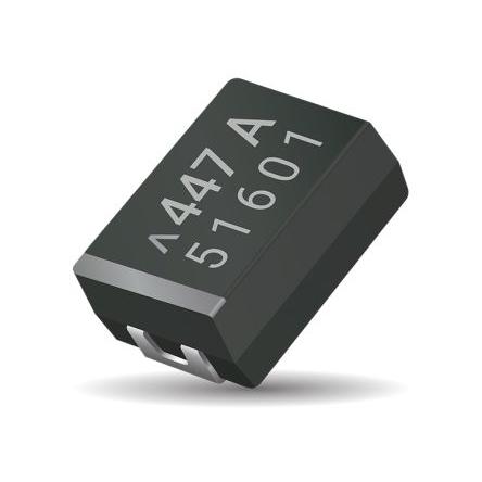 AVX 100 μF Povrch 25V dc
