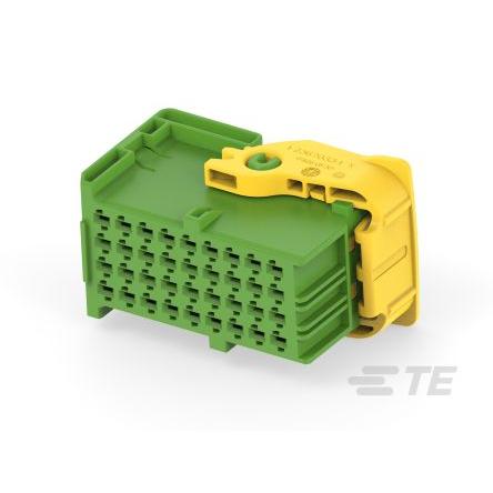 TE Connectivity Automobilový konektor, počet kontaktů: 36 barva Zelená, Vnitřní, Drát, řada: 237778 Kabel, IP30, počet