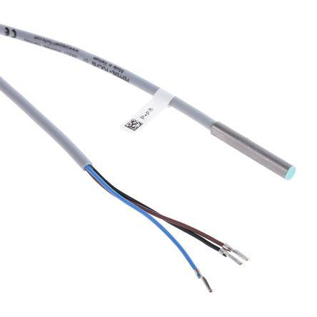 Pepperl + Fuchs Indukční bezdotykový snímač NBB0,8-4M25-E2 Válec se závitem M3 200mA IP67 PnP 3 kHz 0.8 mm 30 V dc
