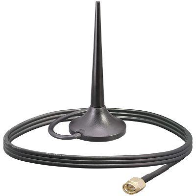 Vícekanálový linkový vysílač-přijímač Všesměrový ANT-2.4-MMG2-SMA-1 Dipól Externí Magnetické Prut SMA samec Vnější Linx