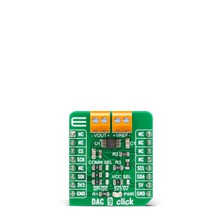 Vývojová deska Qi RX Click Přijímač pro bezdrátové napájení MikroElektronika PIC16F15313, pro použití s: PIC16F15313