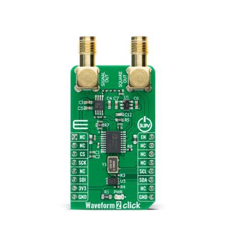 Vývojová deska MIKROE-4346 DAC, pro použití s: AD9834, klasifikace: Modul převodníku WaveForm 2 Klikněte
