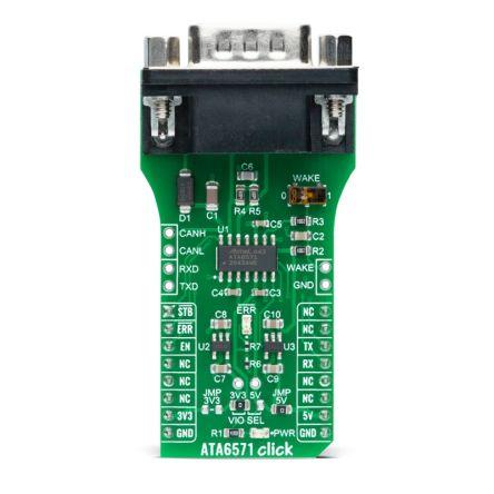 Vývojová deska MIKROE-4414, pro použití s: AD5175, klasifikace: Modul převodníku Digi Pot 7 Click MikroElektronika