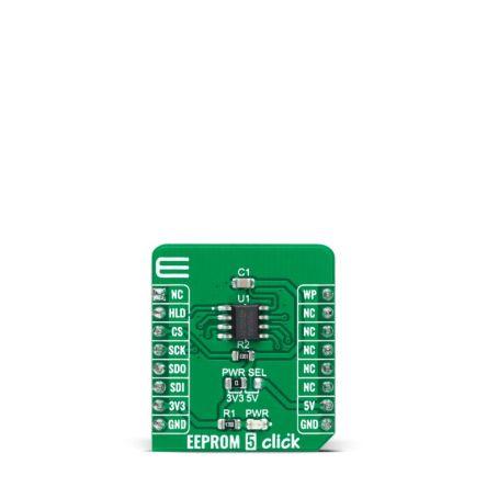 MikroElektronika Vývojová sada pro paměti MIKROE-4422, EEPROM 5 Click, klasifikace: Přídavná deska EEPROM, doporučené