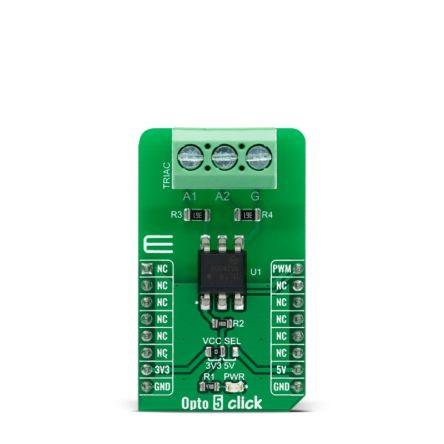 Vývojová deska FOD4216 Opto 5 Click MikroElektronika, klasifikace: Vývojová deska, pro použití s: MCU MIKROE-4476