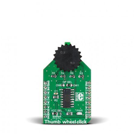 MikroElektronika Vývojový nástroj pro HMI, Spínač, Click kolečka, DS2408, klasifikace: Přídavná deska snímačů, pro