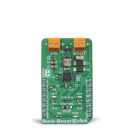 Vývojová sada pro řízení napájení Buck-Boost 3 Click Měnič zvyšování-snižování MikroElektronika ISL85403
