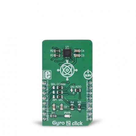 Snímač úhlu, klasifikace: Deska snímače úhlu for FXAS21002C Gyro 2 Click MIKROE-3300 MikroElektronika