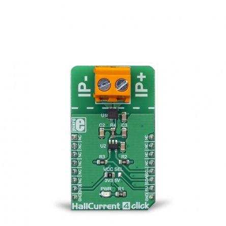 klasifikace: Deska Hallova proudového snímače for ACS70331 Hallův proud 4 Click MIKROE-3308 MikroElektronika