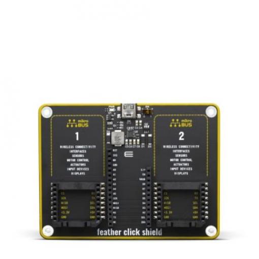 Deska adaptéru Plášť, pro použití s: Aplikace IoT s deskami prolnutí MIKROE-3725 MikroElektronika