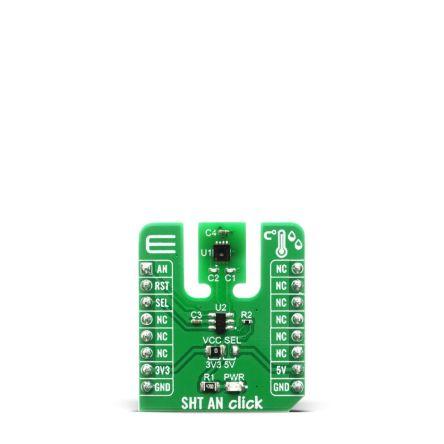 Snímač teploty a vlhkosti, klasifikace: Deska snímače teploty for SHT31 ARP SHT AN Click MIKROE-3984 MikroElektronika