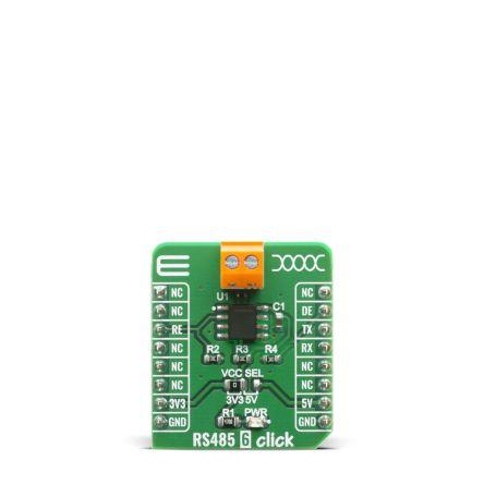 Komunikační a bezdrátový vývojový nástroj pro RS485 THVD1329DT RS485 6 Click MikroElektronika, klasifikace: Deska