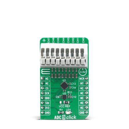 MIKROE-4105 Analog na digitální, pro použití s: Měření síly a tlaku MikroElektronika
