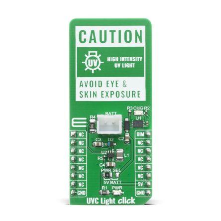 klasifikace: LED ovladač for TPS61169, 3535UVC1W UVC Light Click MIKROE-4177 MikroElektronika