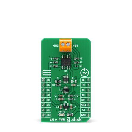 MIKROE-4221 ADC, pro použití s: Ztlumení LED, Servo smyčka PWM MikroElektronika