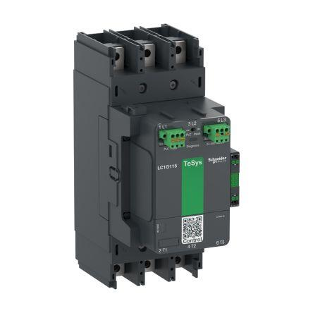 Schneider Electric 1 NO, 1 NC Stykač napětí ve vinutí 200V ac/dc, 500 V ac/dc 3pólový 305 A 1kV 110 kW s 3 NO kontakty