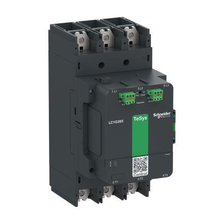 Schneider Electric 1 NO, 1 NC Stykač napětí ve vinutí 200V ac, 500 V ac 3pólový 550 A 300V 110 kW s 1 NO/1 NC kontakty