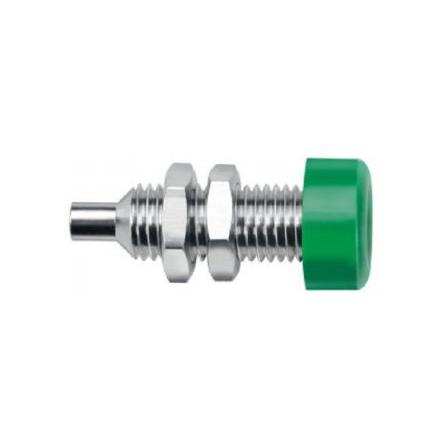 Schutzinger Zásuvka na banánky, 30 V ac, 30V dc, 60 V ac, 60 V dc, 32A, Žlutá, Vnitřní Pájecí očko, materiál kontaktu: