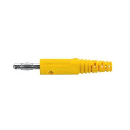 Schutzinger Banánkový konektor, 4 mm, 30 V ac, 70V dc, 32A, Červená Pájecí, materiál kontaktu: Niklovaný, pokovení
