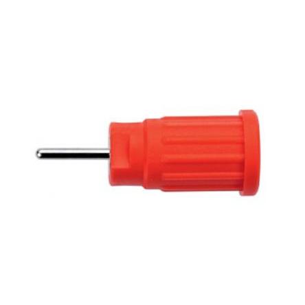 Schutzinger Zásuvka na banánky, 1kV, 24A, Zelená, Vnější Zatlačovací, materiál kontaktu: Zlacený, Niklovaný, délka: 36.5
